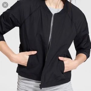 Athleta bomber style  jacket XS